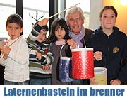 St. Martinsfeier und Laternenbasteln mit SOS-Kindern und Promis im Restaurant brenner (Foto: MartiN Schmitz)